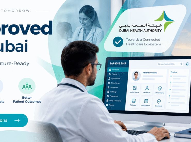 DHA approved EMR software in Dubai for secure and connected healthcare